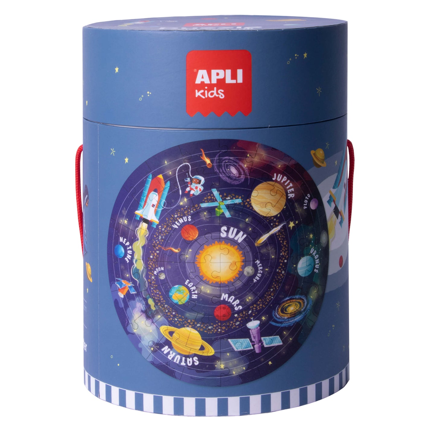 Apli Kids Circular Puzzle x 48pcs - Solar System +5y