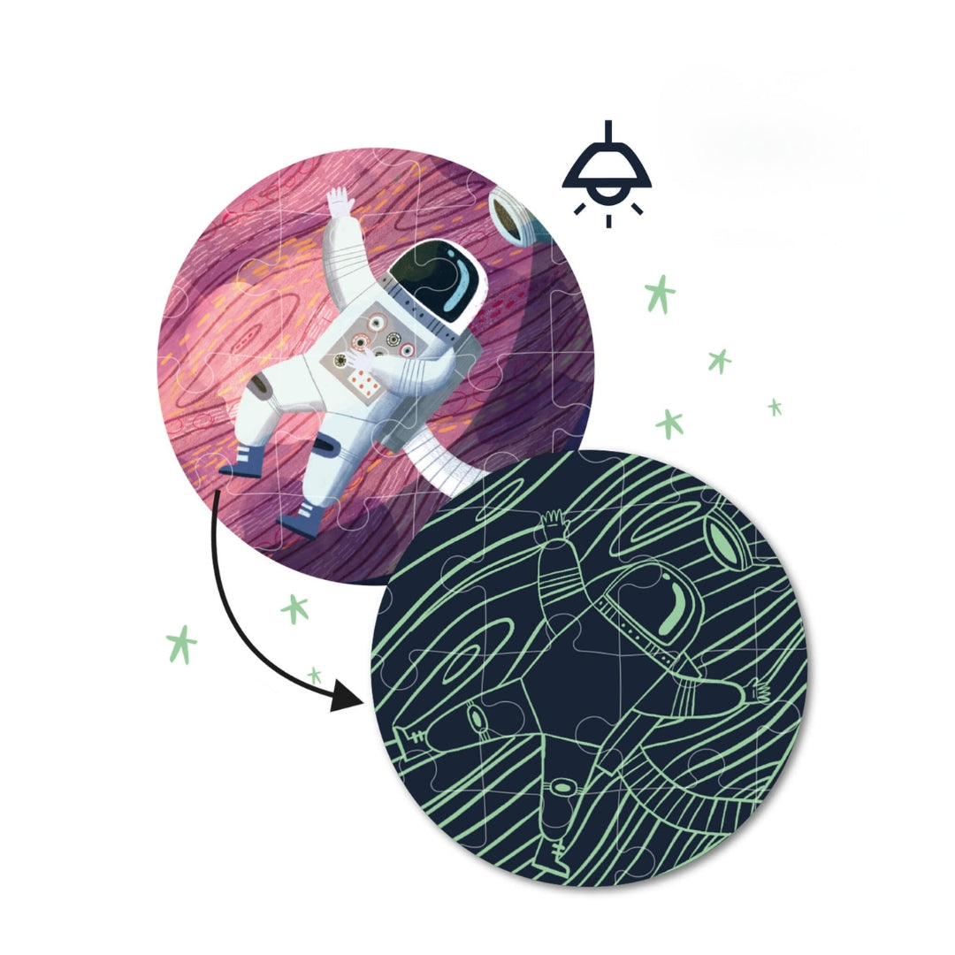 Apli Kids Glow In The Dark 104pcs Puzzle 5+ - Solar System