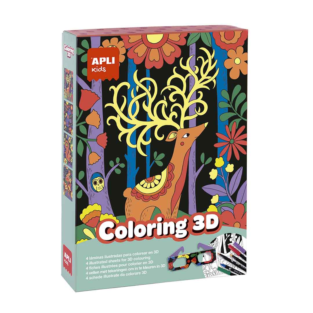 Apli Kids Colouring 3D +5years
