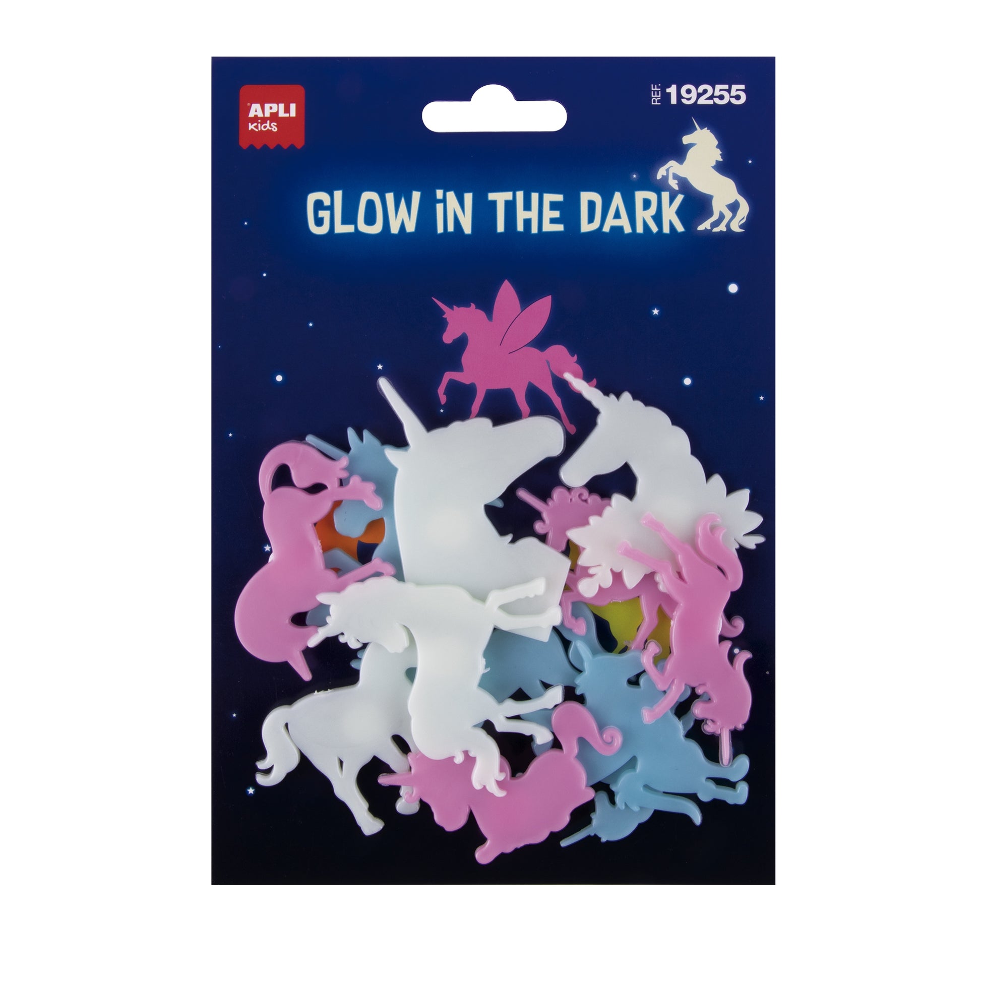 Apli Glow In The Dark Stickers - Unicorns