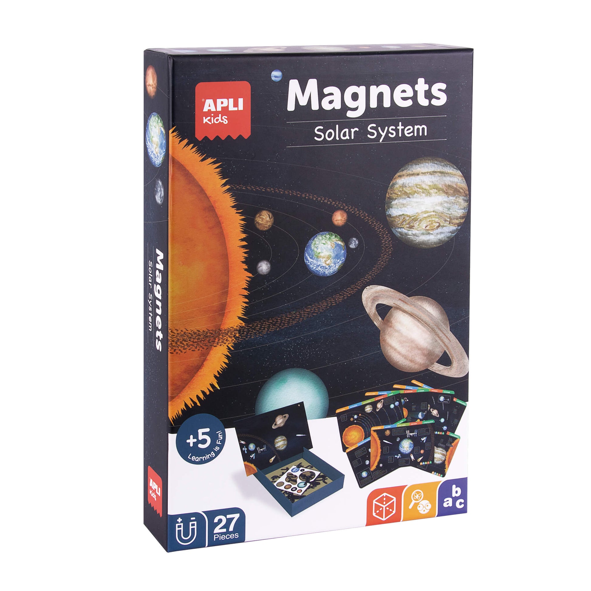 Apli Kids Magnets +5y - Solar System 27pcs