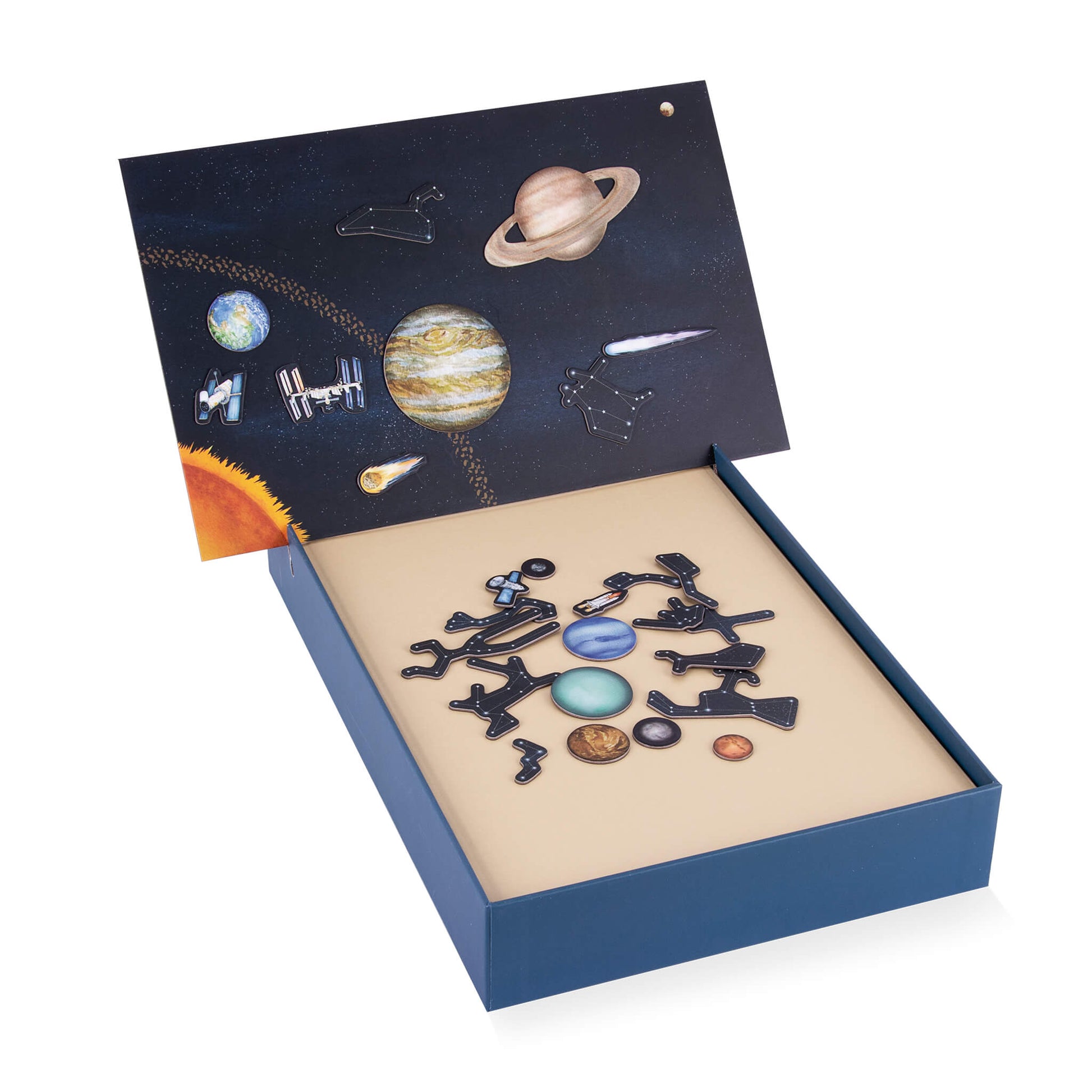 Apli Kids Magnets +5y - Solar System 27pcs