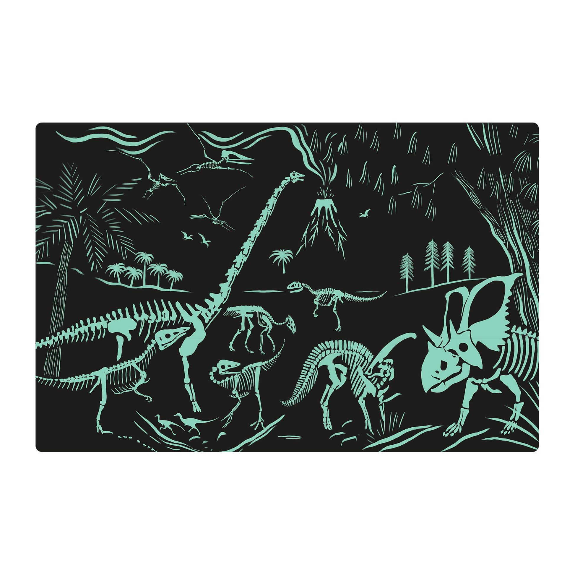 Apli Kids Glow In The Dark Puzzle x 60pcs - Dinosaurs +4y