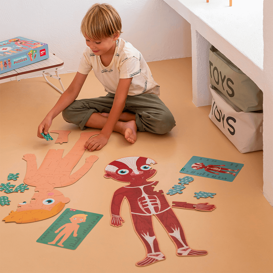 Apli Kids Puzzle x 240pcs - Human Body +5y