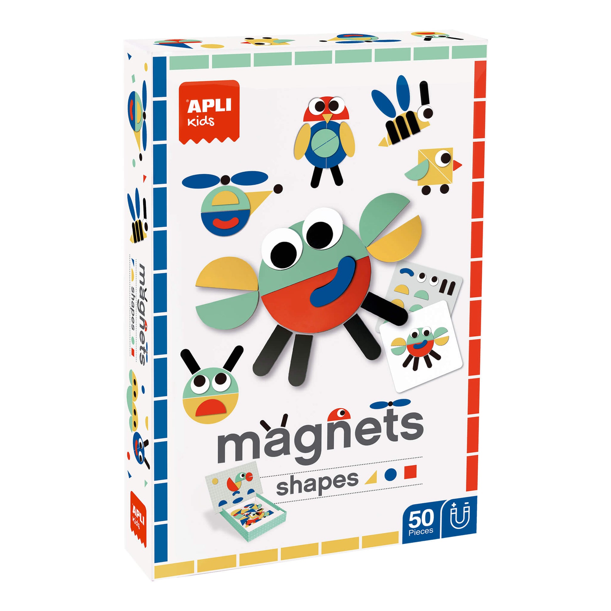 Apli Kids Magnets +3y - Shapes 50pcs