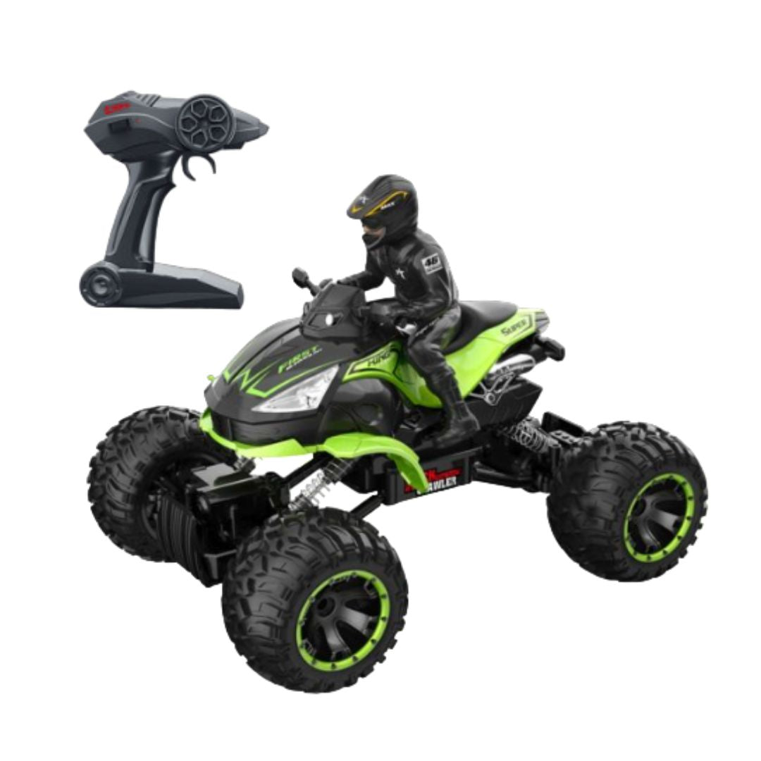 Green - 1:14 RC OFF-ROAD CRAWLER - (35x27x29cm)