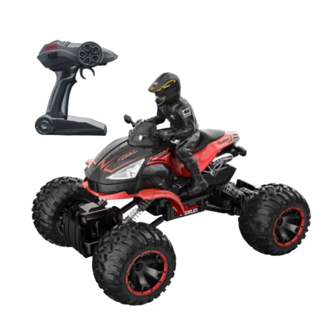 Red - 1:14 RC OFF-ROAD CRAWLER - (35x27x29cm)