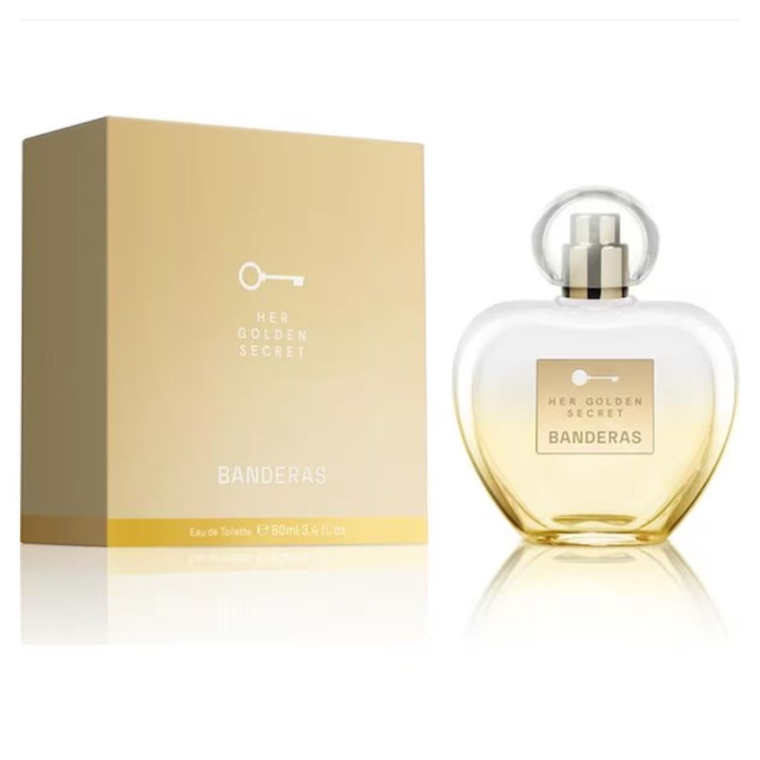 Her Golden Secret Banderas Feminine Eau De Toilette 80ml