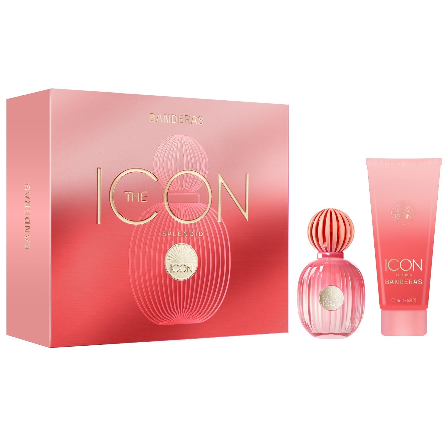 Antonio Banderas 'The Icon Splendid' Gift Set - Eau De Parfum 50ml + B