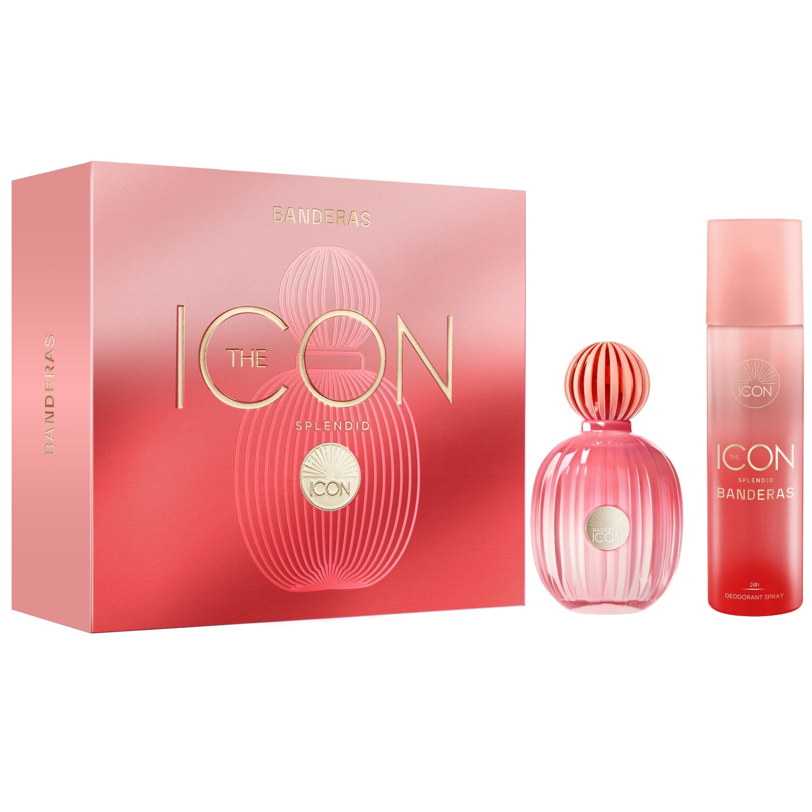 Antonio Banderas 'The Icon Splendid' Gift Set - Eau De Parfum 100ml +