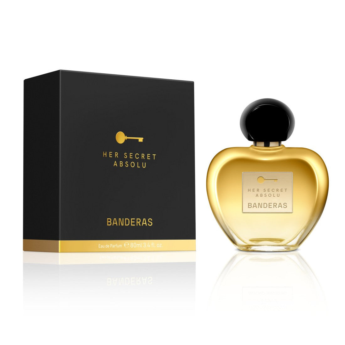Her Secret Absolu Banderas Feminine Eau De Toilette 80ml