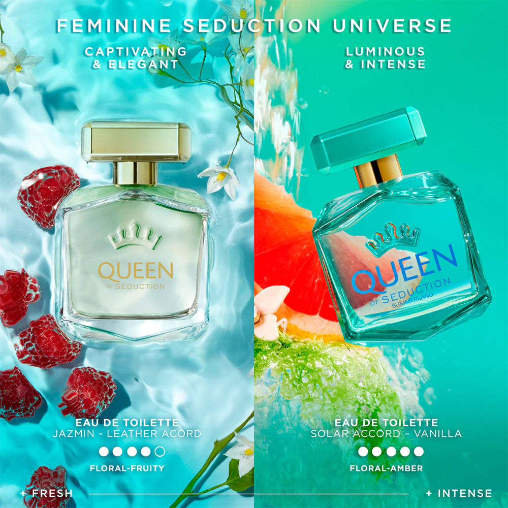 Antonio Banderas Feminine Eau De Toilette 80ml - Queen Of Seduction Summerland