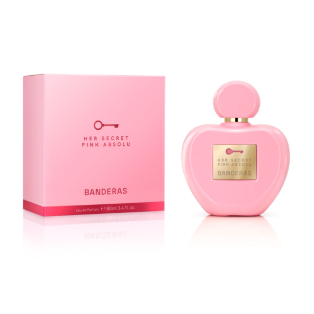 Antonio Banderas Feminine Eau De Parfum 80ml - Her Secret Pink Absolu