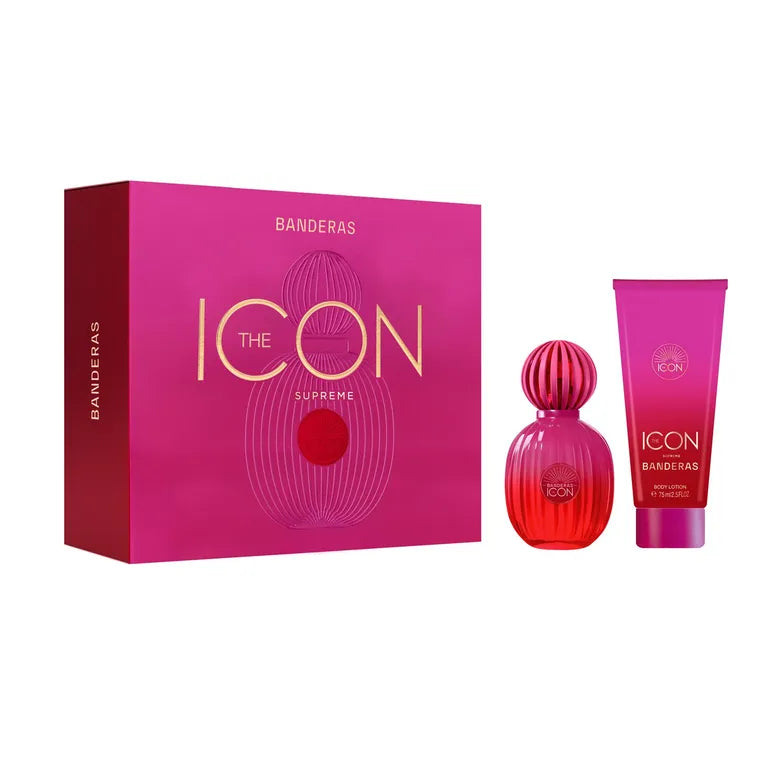 Antonio Banderas Gift Set Eau De Toilette 50ml & Body Lotion 75ml - The Icon Supreme