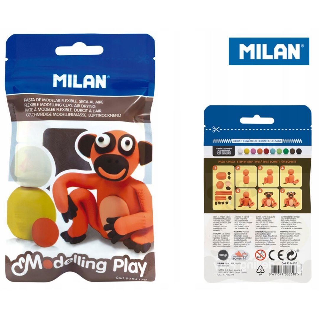 Milan Flexible Modelling Clay Brown