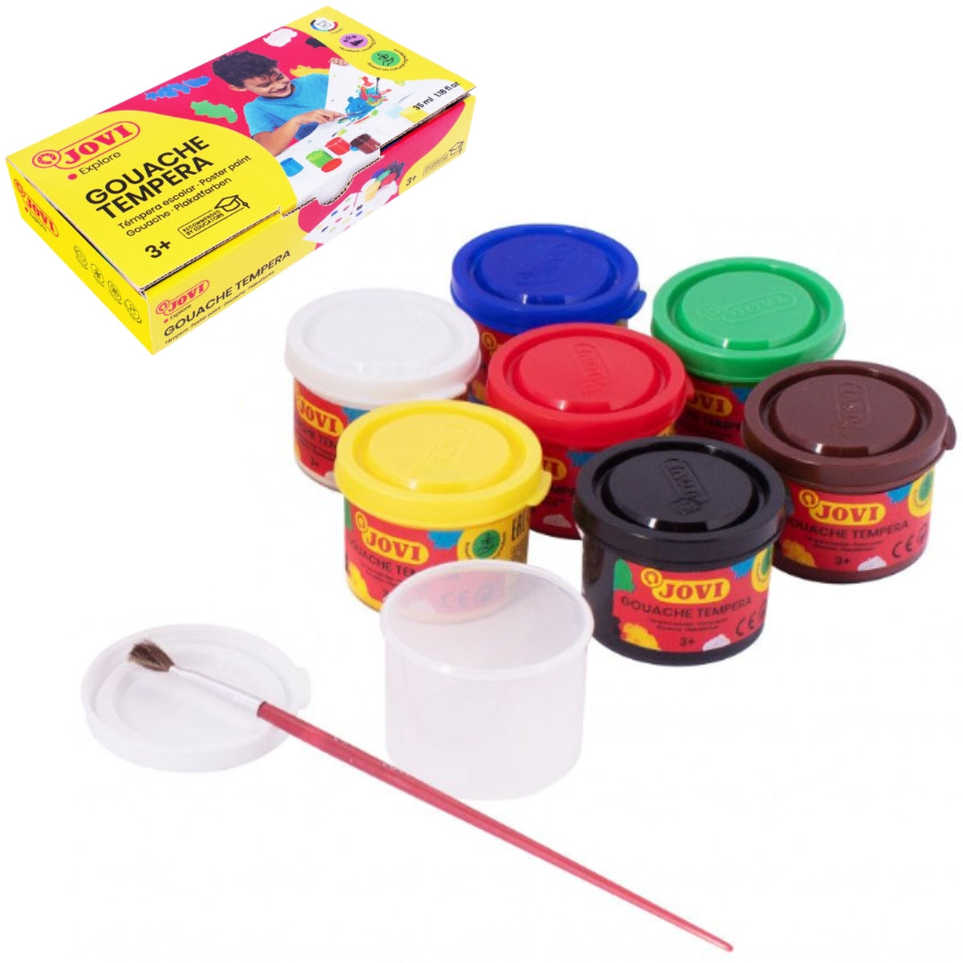 Jovi - Gouache Tempera 35ml A Set Of 9pcs