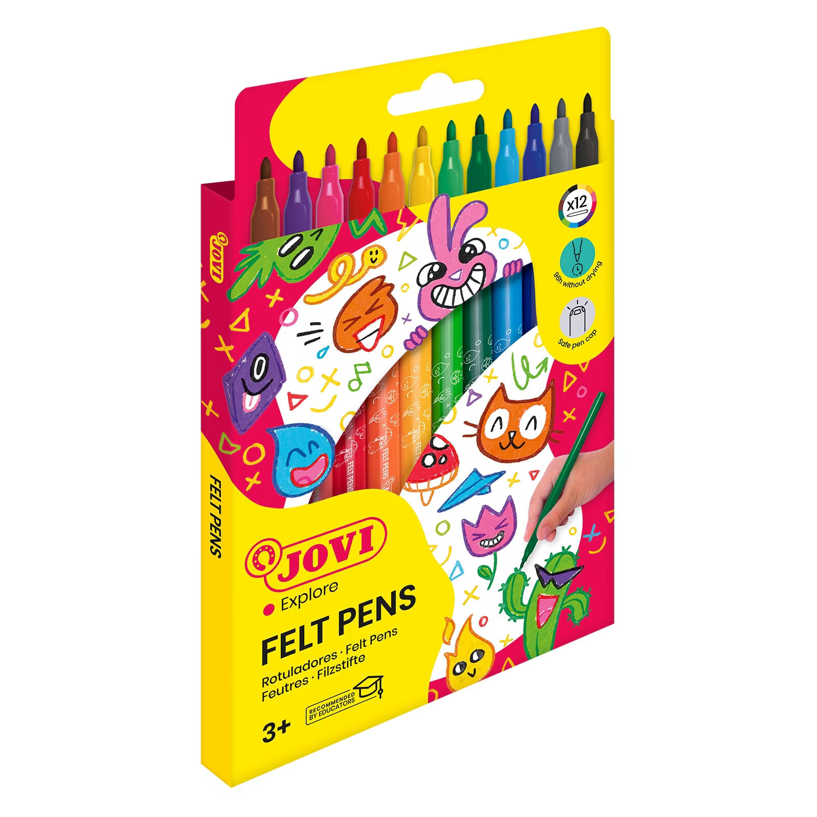 Jovi Felt Markers x12
