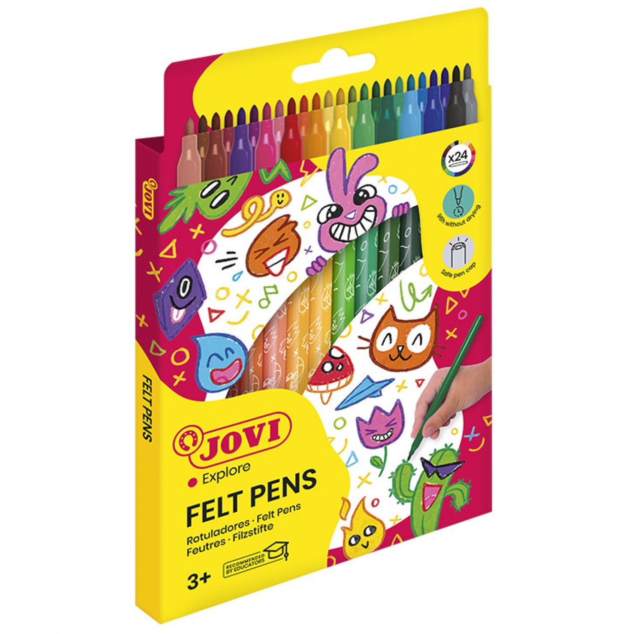 Jovi - Explore - Felt Pens A Pack Of 24pcs