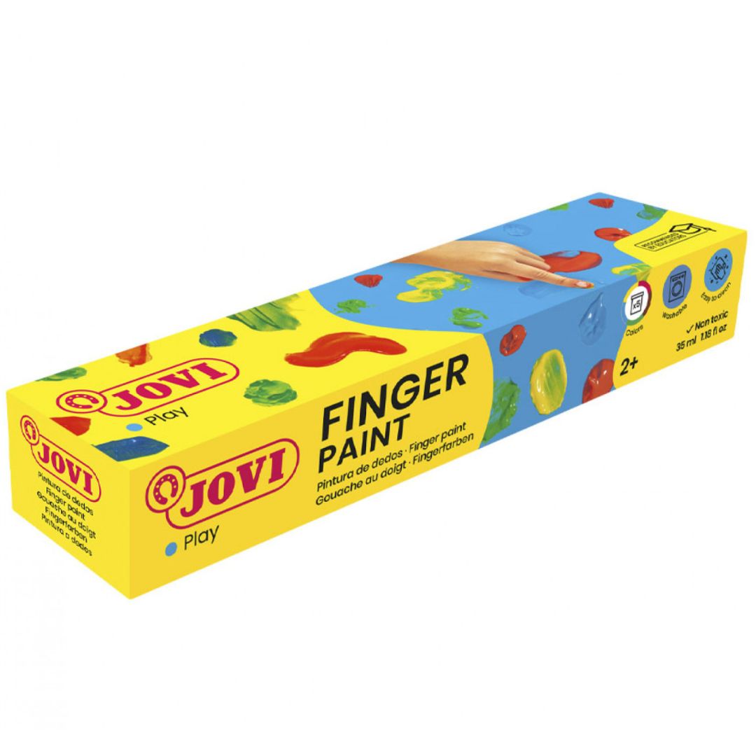 Jovi Play Finger Paint A Set Of 5pcs By 35ml