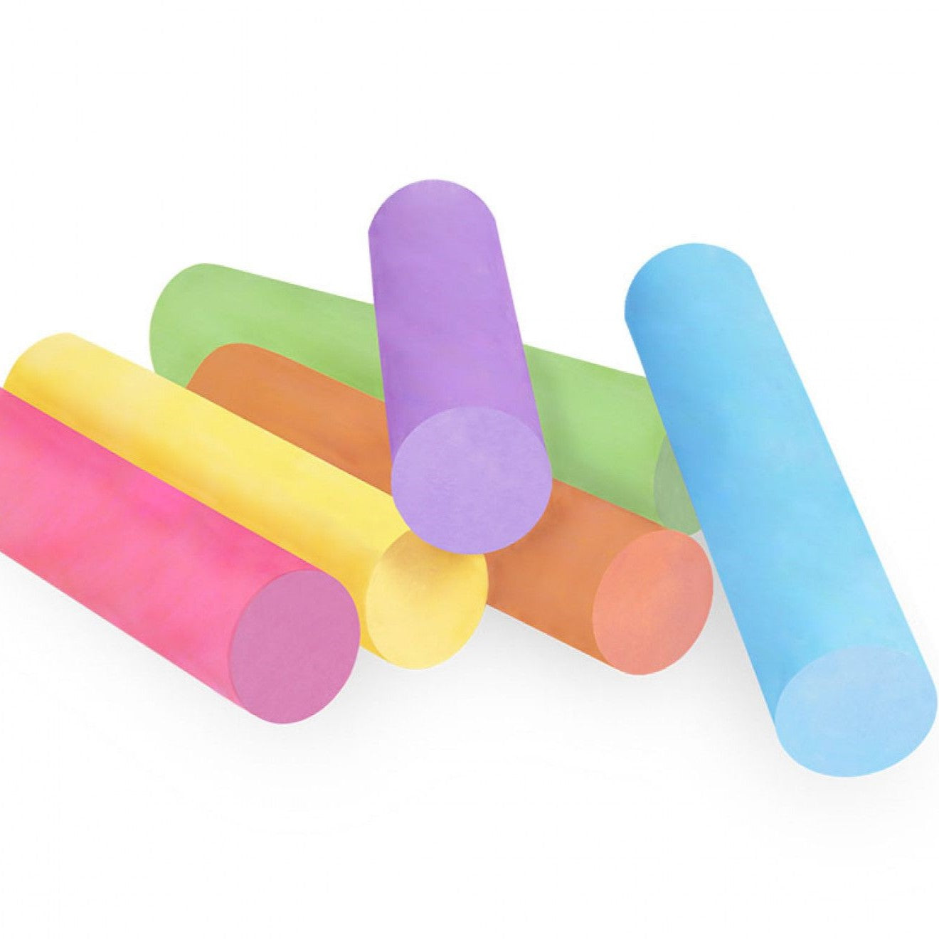 Jovi Play Street Chalks Jumbo A Pack Of 6pcs