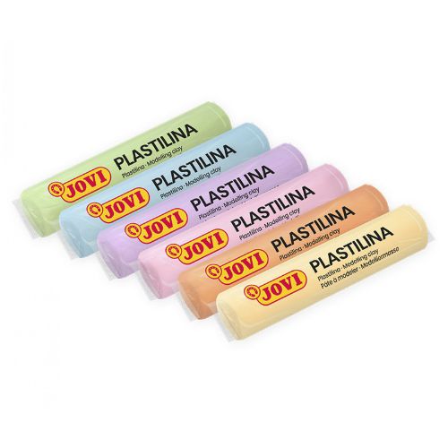 Jovi Explore Plastilina Pastel A Pack Of 6pcs