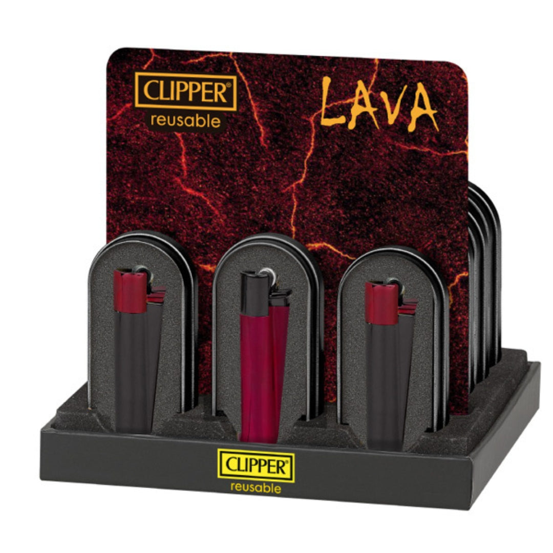 Clipper Metal Lighter - Lava x 1pc Assortment