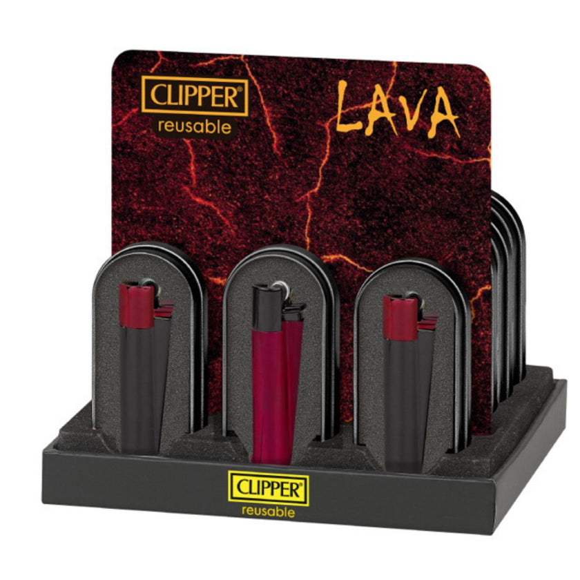 Clipper Metal Lighter - Lava x 1pc Assortment