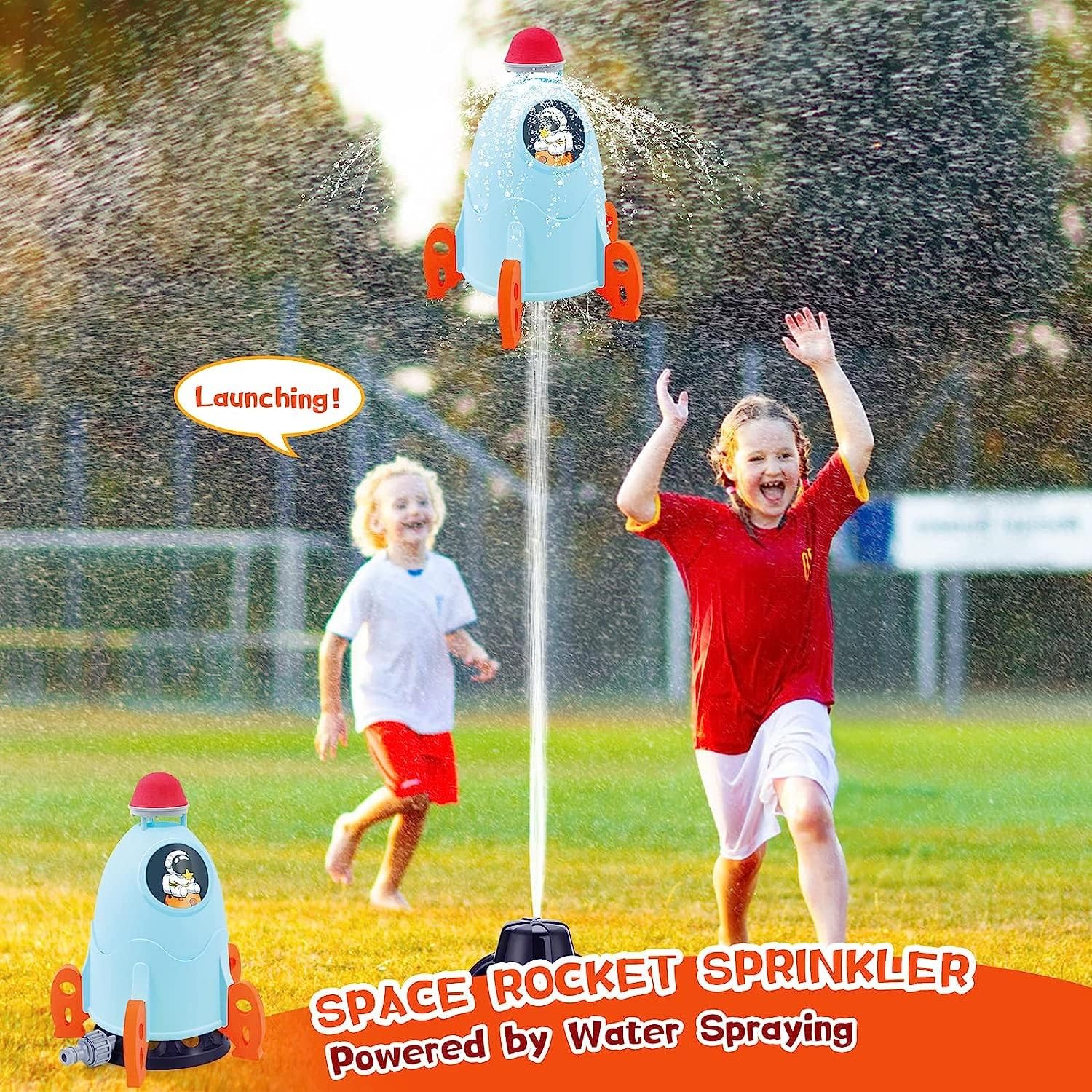 Aqua World Splash Water Sprinkler - Rocket