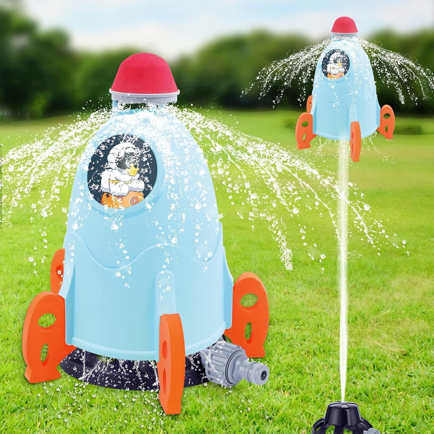 Aqua World Splash Water Sprinkler - Rocket