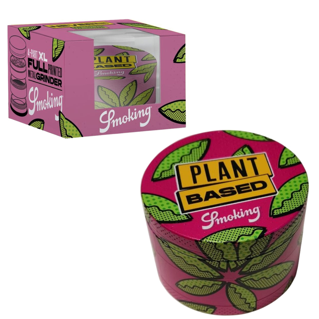 4-Part XL Full Printed Metal Grinder - Plant Based