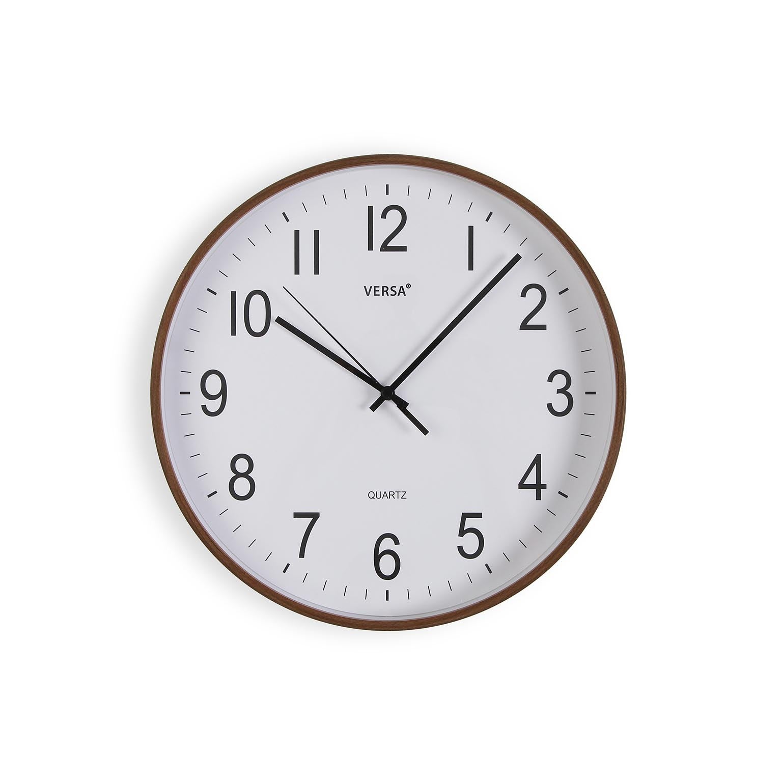 Silent Wall Clock 30cm - MDF Wood