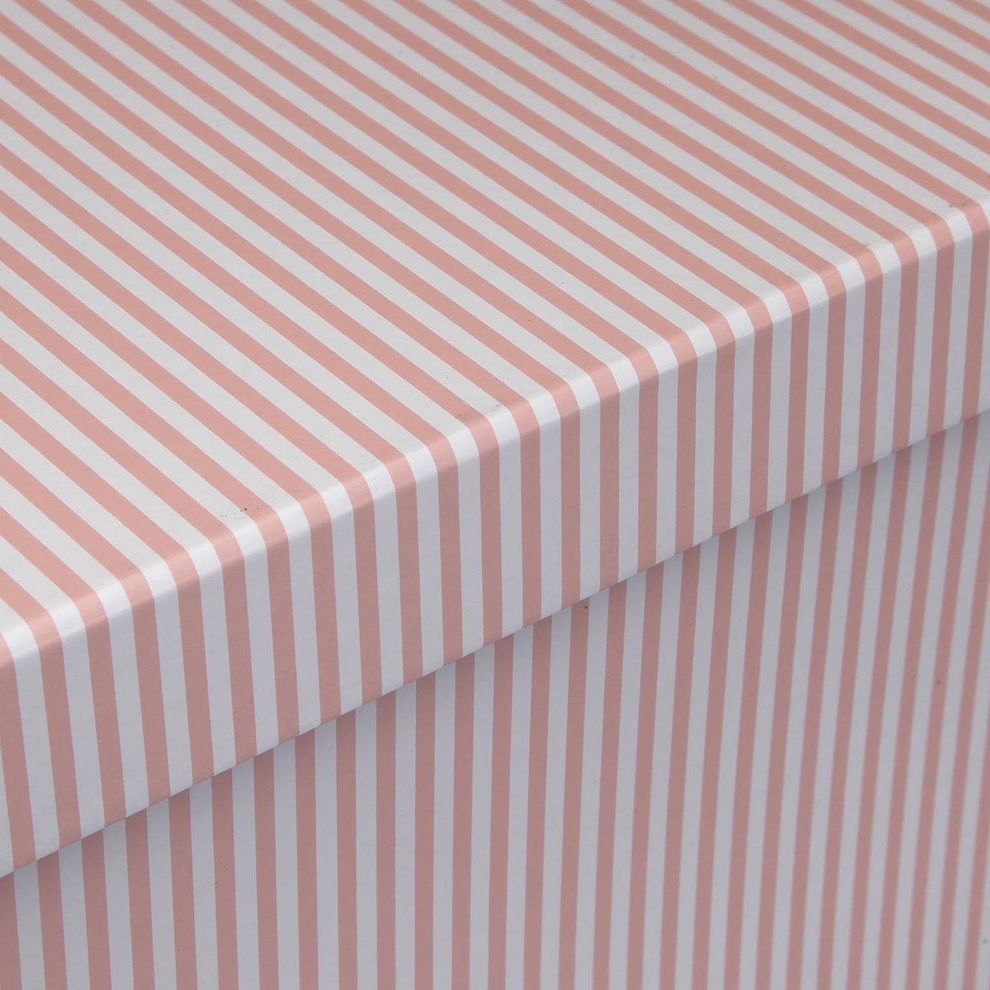 Gift Box - Pink Stripes - 13.5 x 33 x 25cm