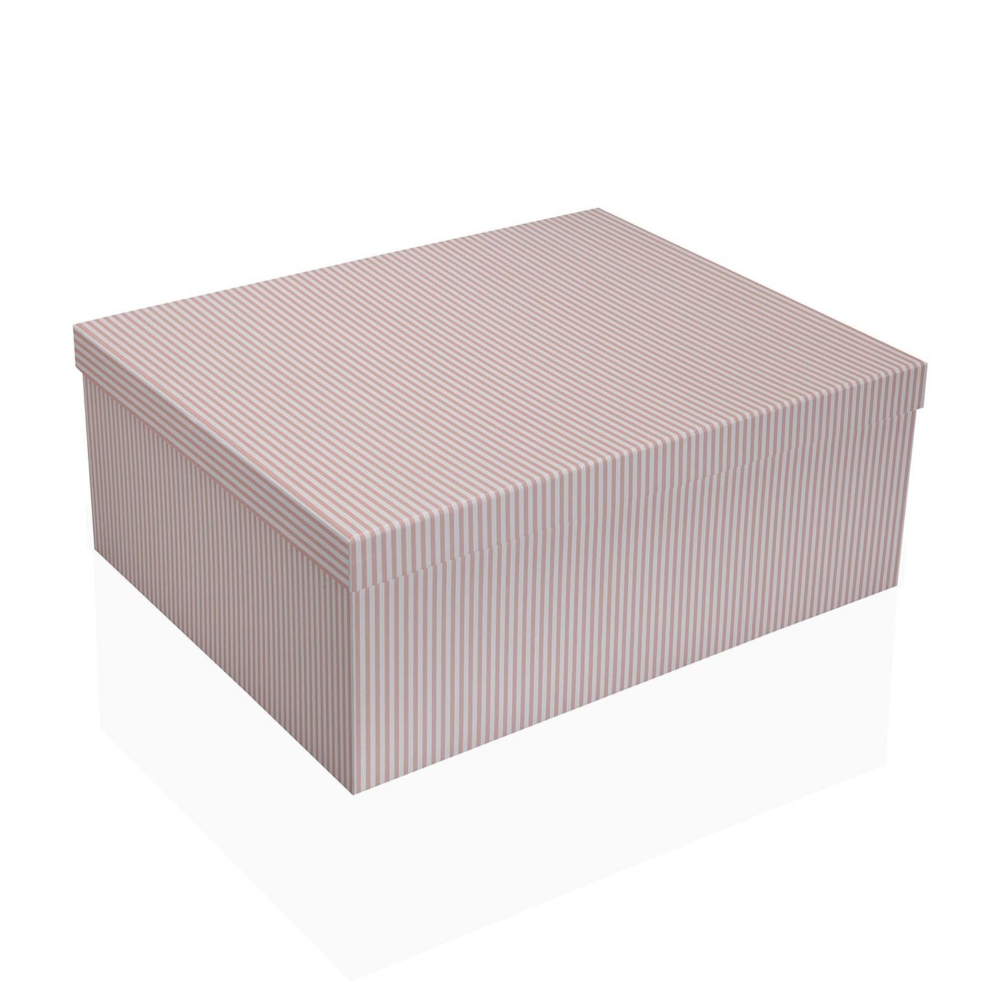 Gift Box - Pink Stripes - 13.5 x 33 x 25cm