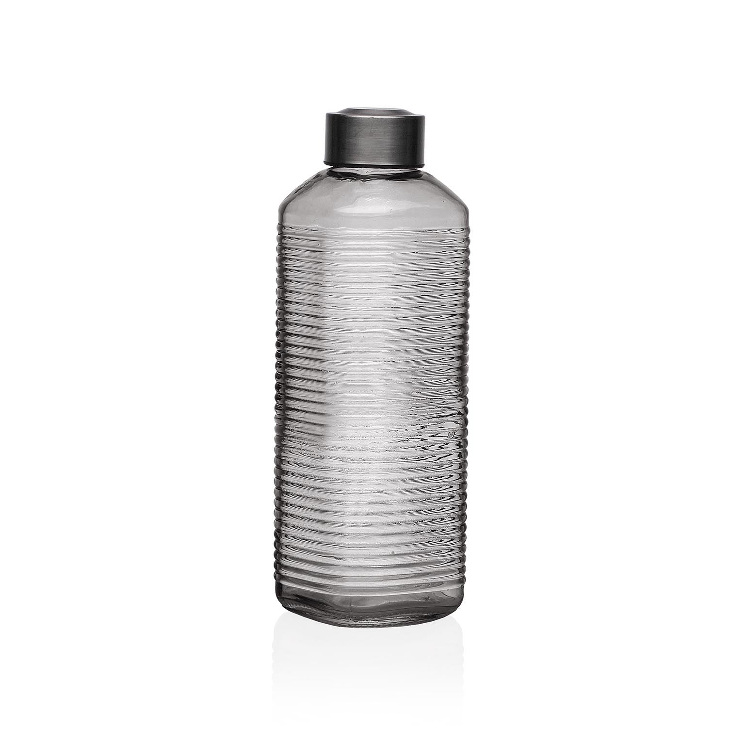 Glass Bottle 1L - Grey