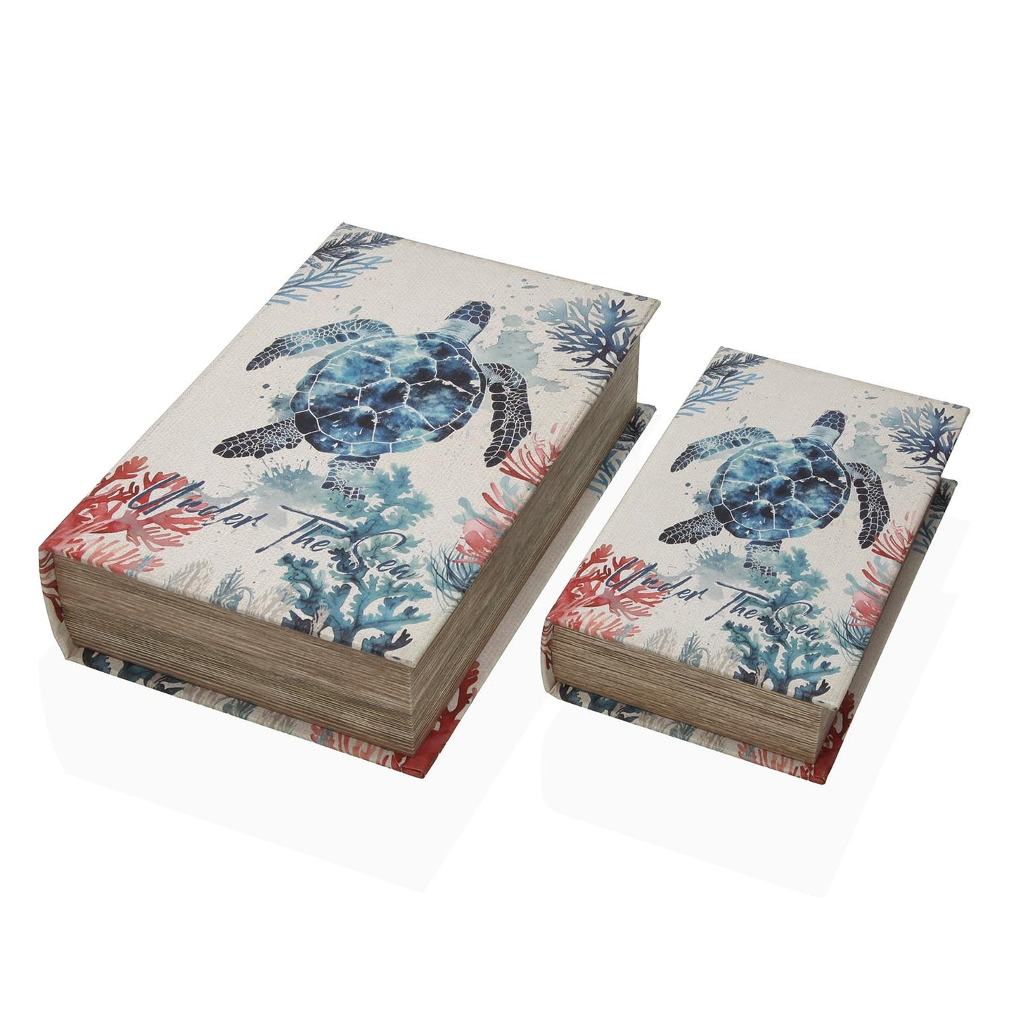 Book Box A Set Of 2pcs - Under The Sea