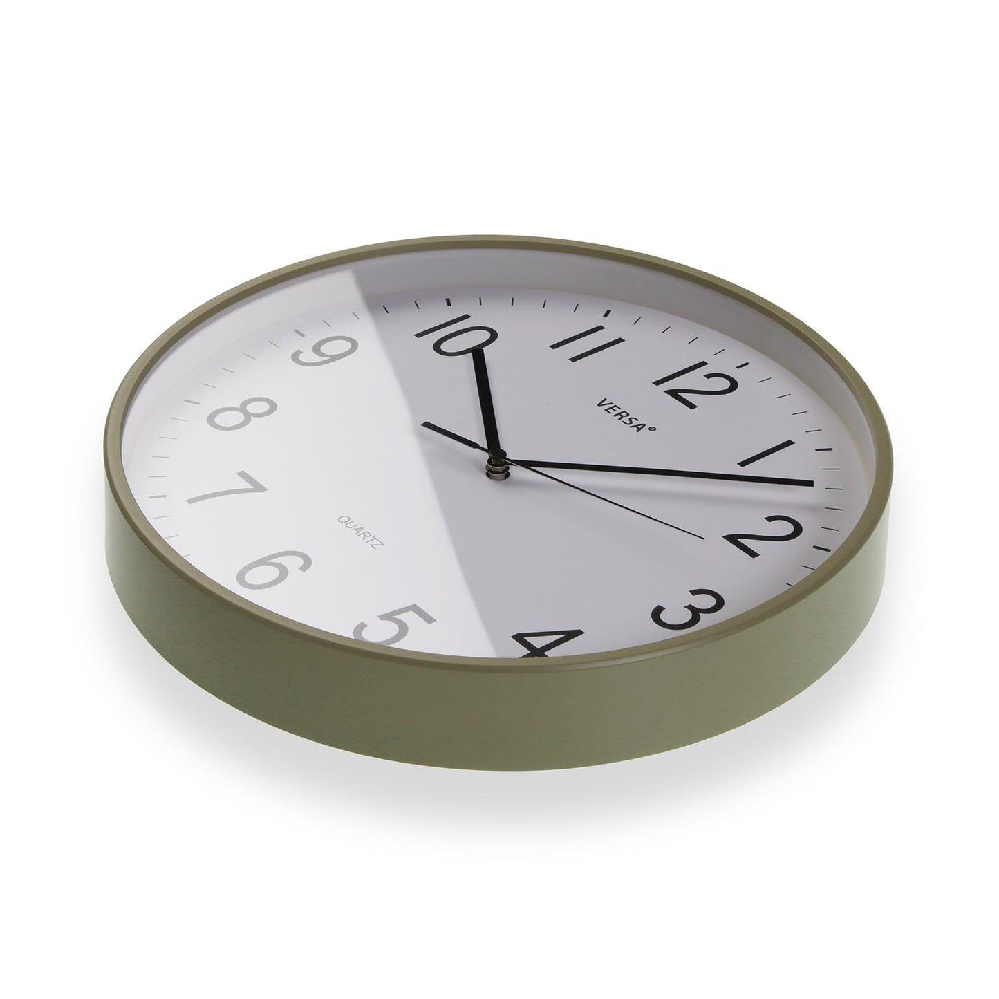 Silent Wall Clock 30cm - Light Green