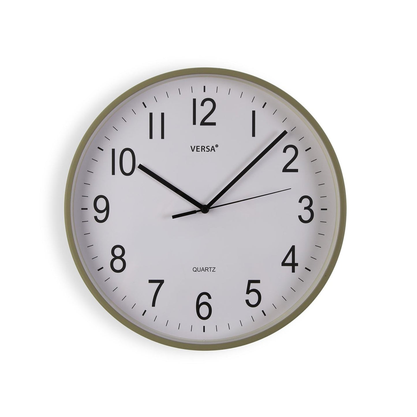 Silent Wall Clock 30cm - Light Green