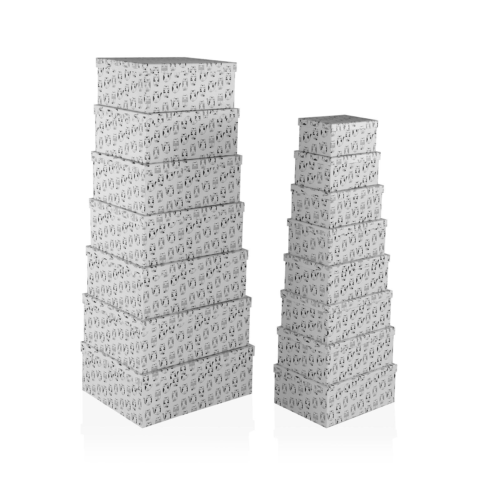 Gift Box - Cat - 9.5 x 21 x 13cm