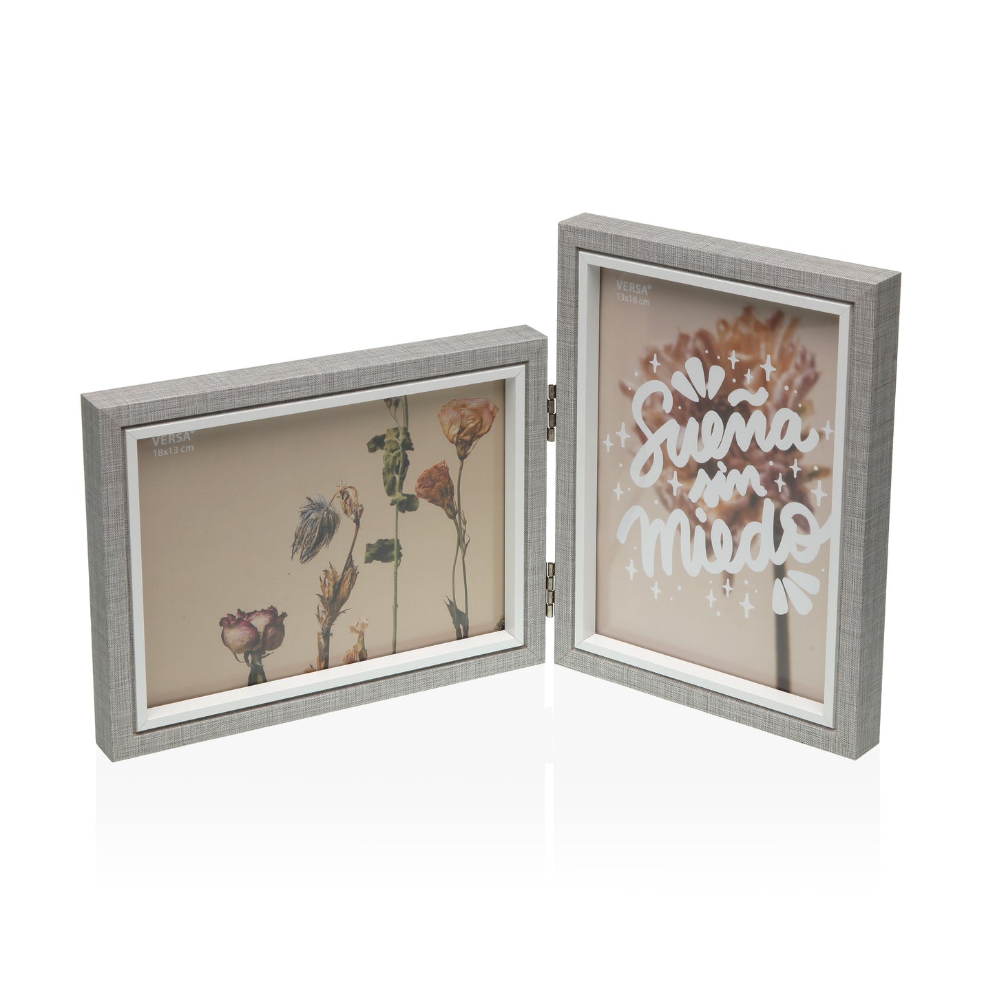 Double Wood Photo Frame - Magy - 13 x 18cm