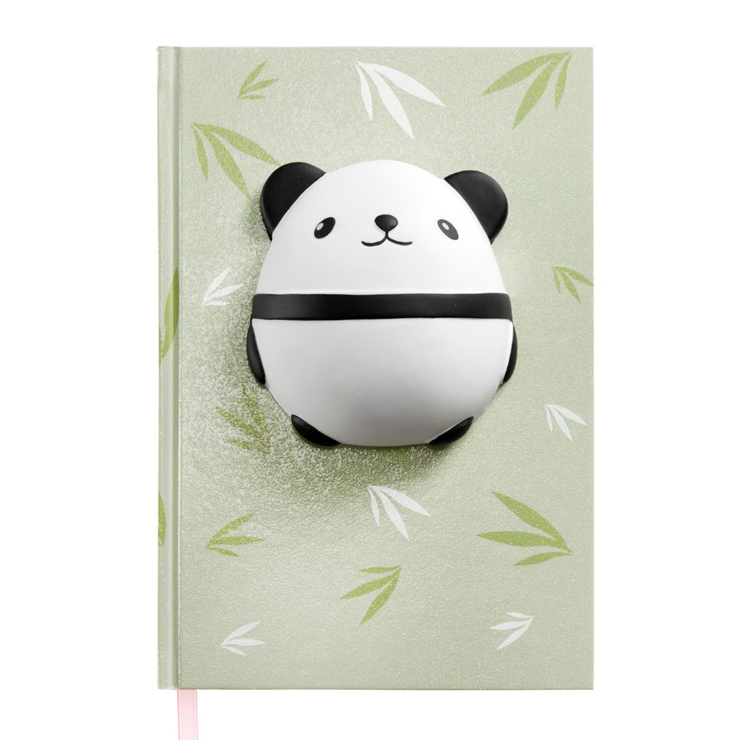 Miquelrius A5 Squishy Panda Ruled Notebook