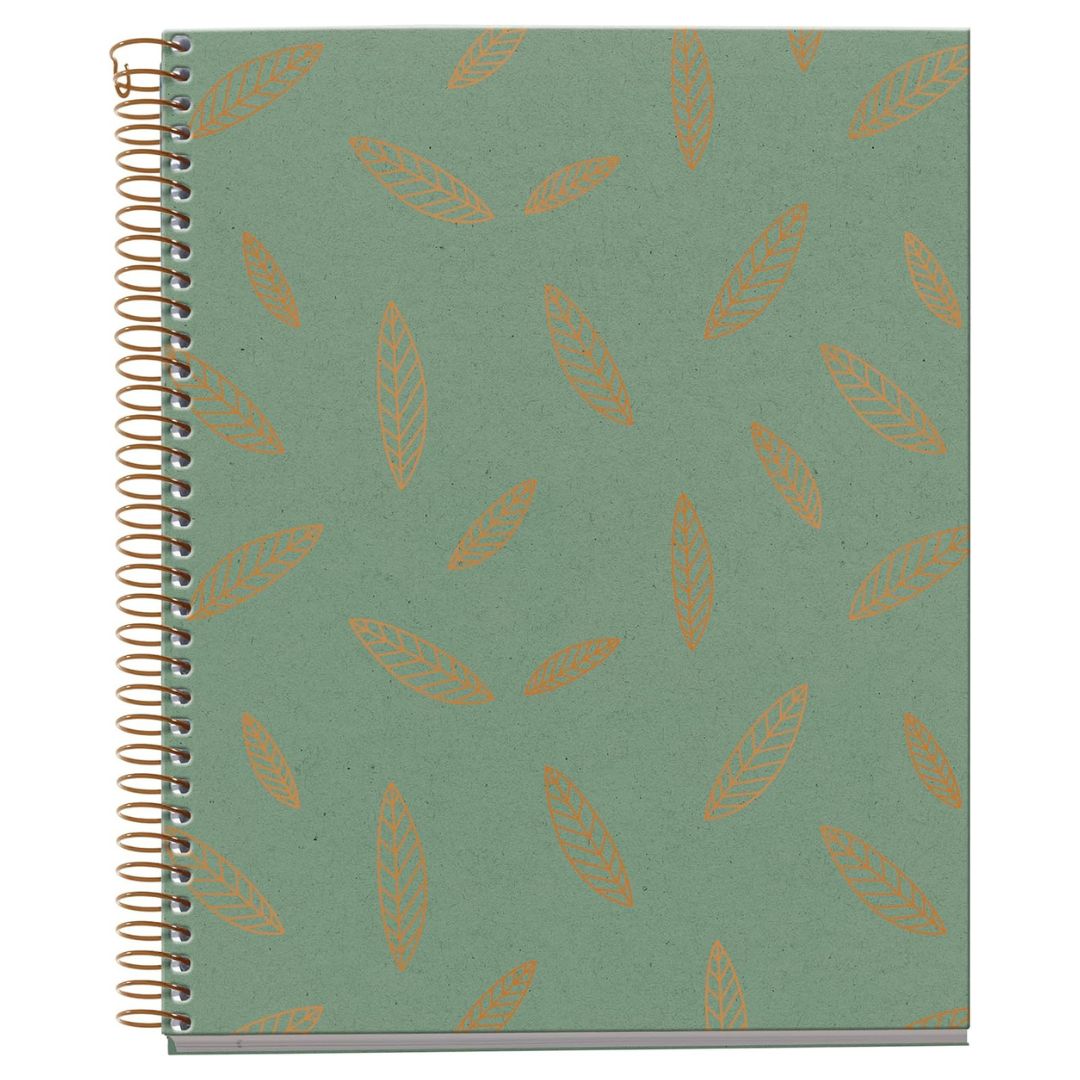 A5 Miquelrius Notebook Feeling Mallorca Collection - Golden Leaves