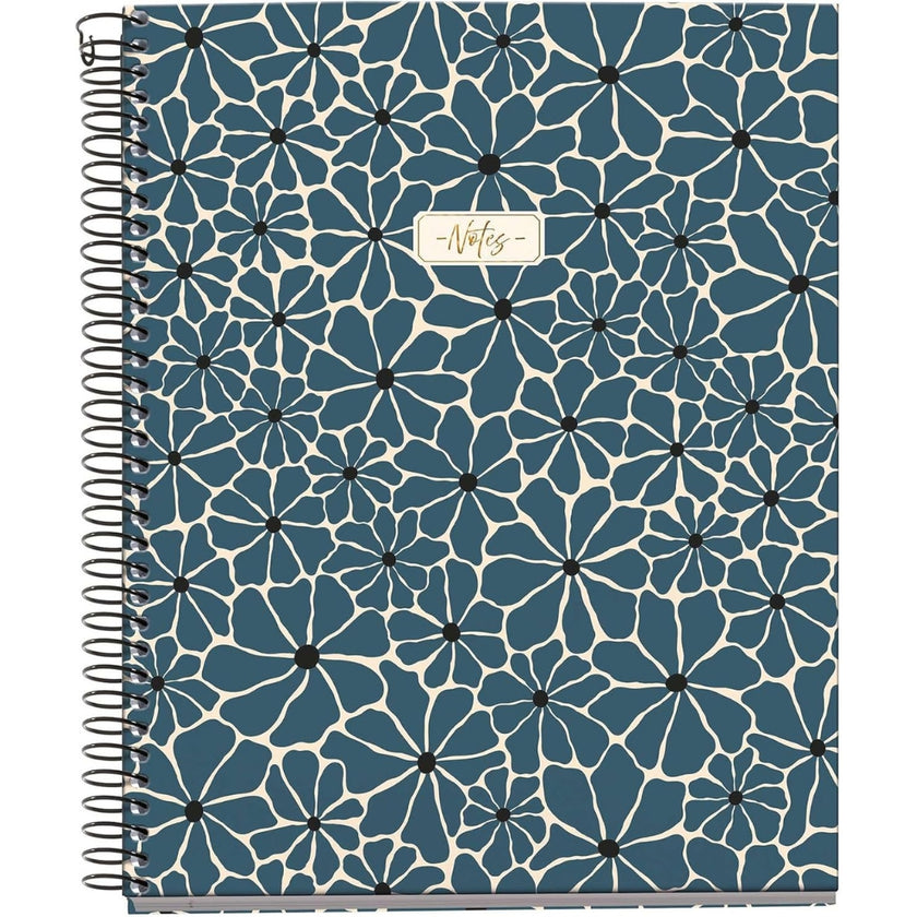 A5 Miquelrius - Side-Spiral Lined Notebook 70gsm 100 Sheets - Prussia