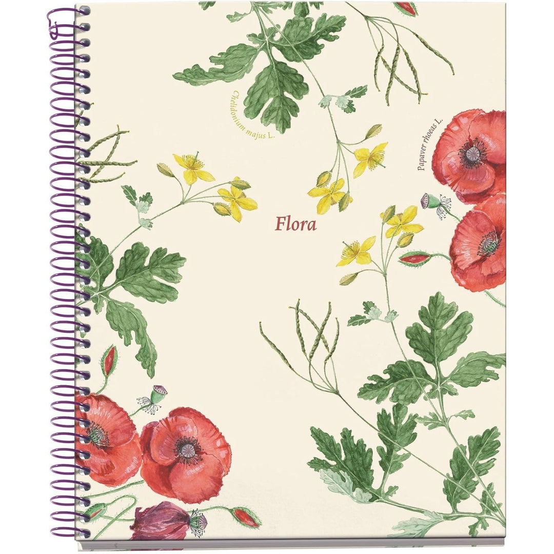 A5 Miquelrius - Side-Spiral Lined Notebook 70gsm 100 Sheets - Flora