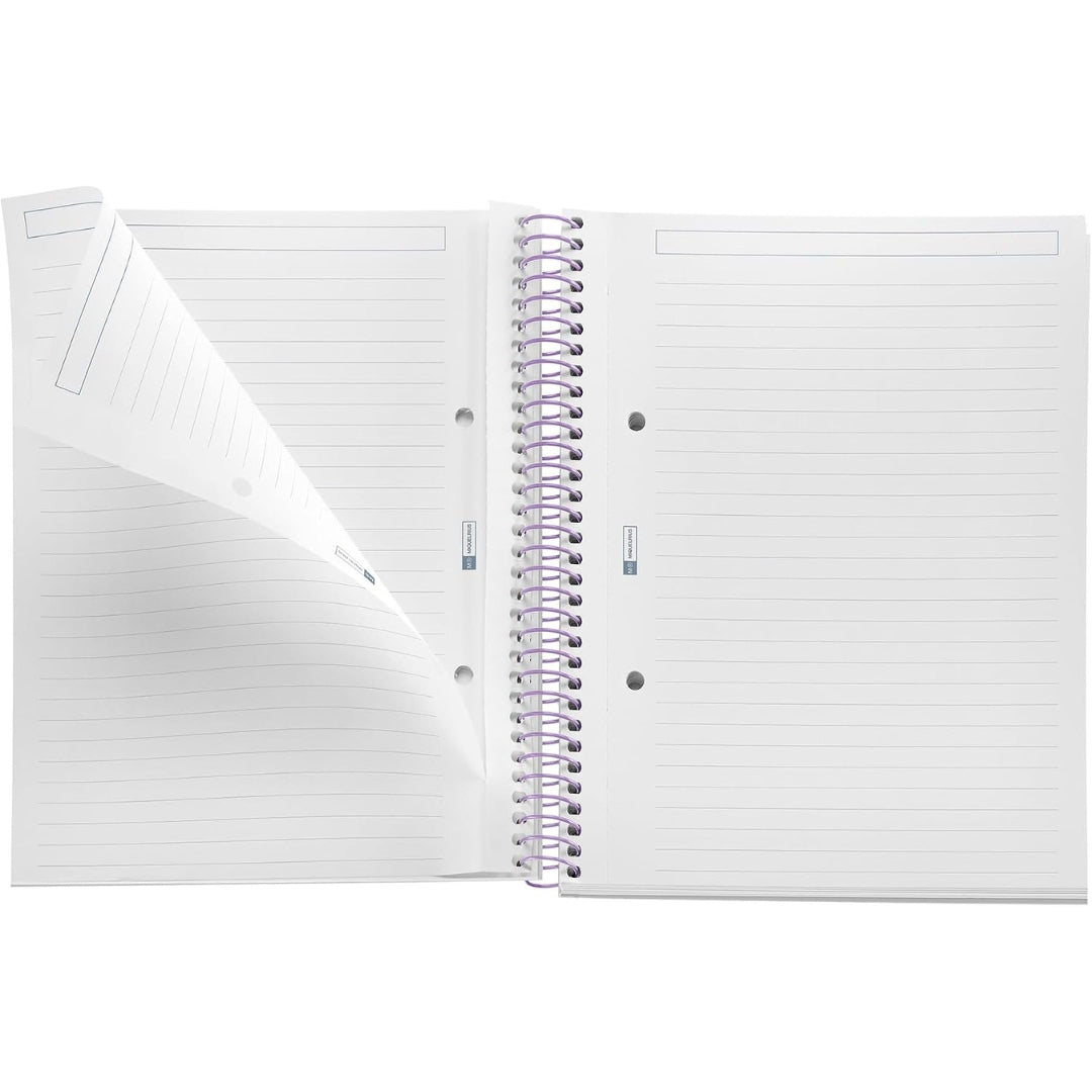 A5 Miquelrius - Side-Spiral Lined Notebook 90gsm 80 Sheets - Cendre