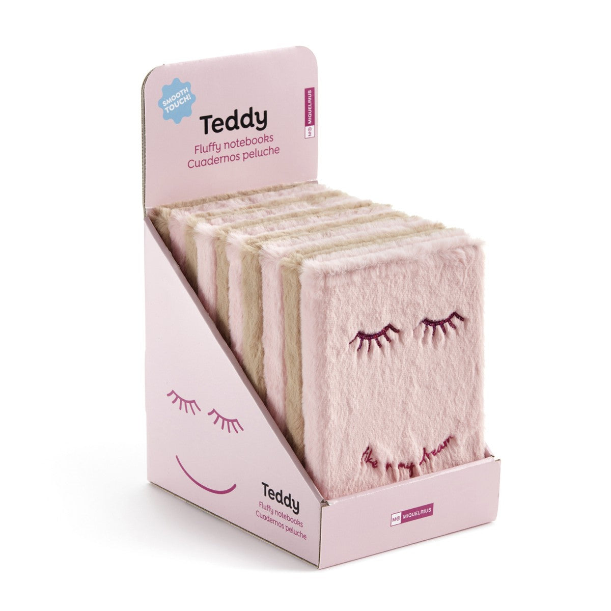 A5 Miquelrius Notebook Teddy - Pink