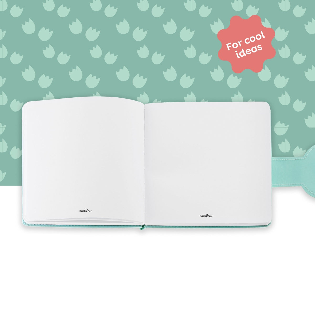 Back2Fun - No Ordinary Notes - Padded Plain Notebook - Roar Alert
