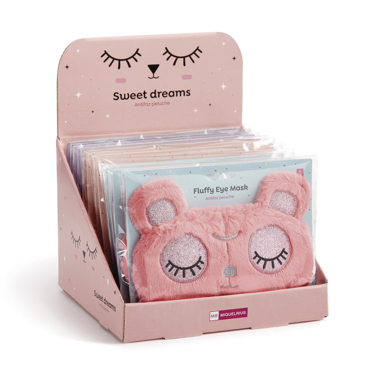 Miquelrius Back2Fun Fluffy Eye Mask - Bear