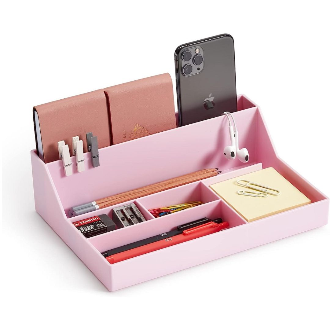 Miquelrius Desk Organiser Tray - Pastel Pink