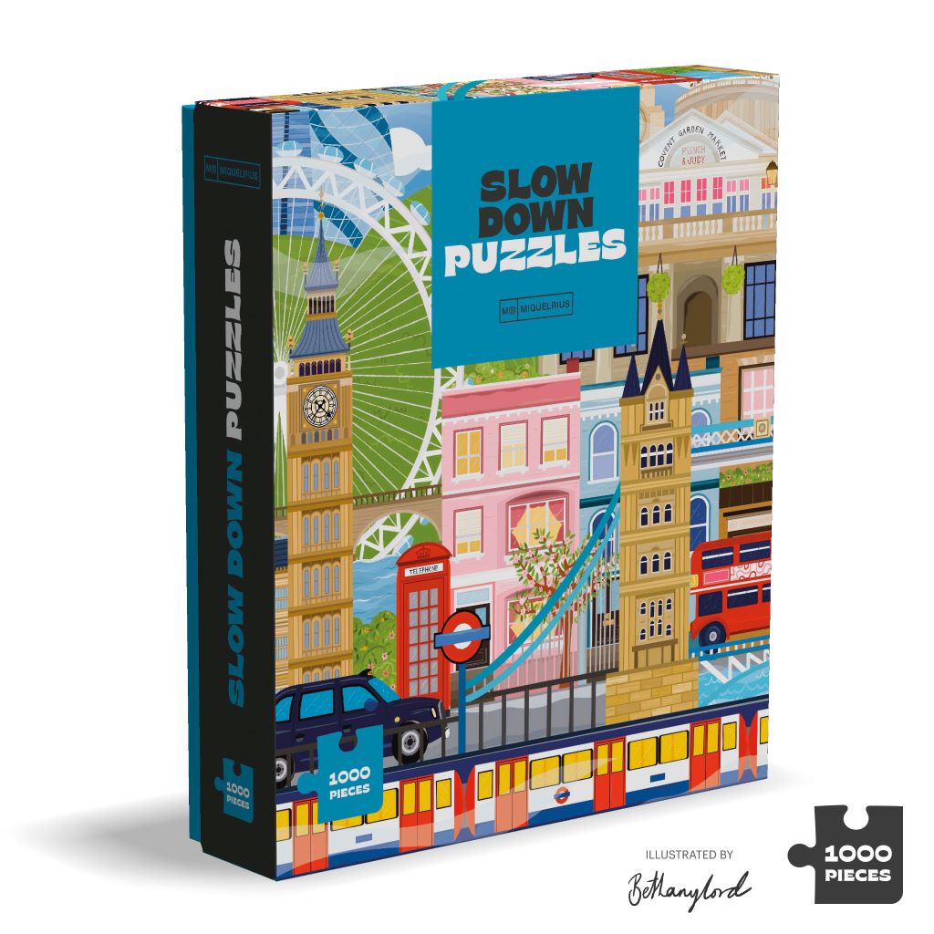 Miquelrius Slow Down Puzzles - London 50x70cm x1000pcs