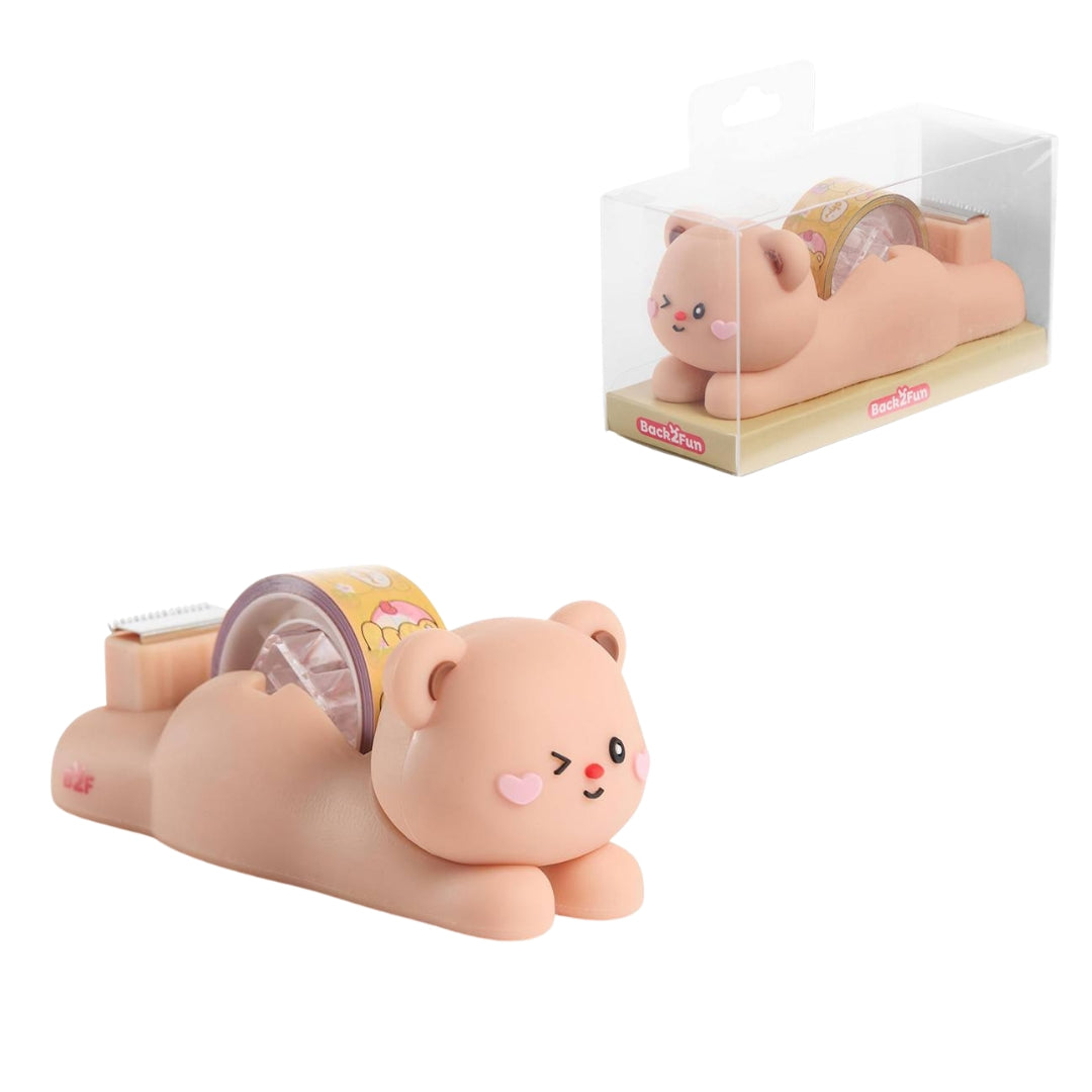 Back2Fun - Rollin' With Style - Adhesive Tape Dispenser - Teddy Bear